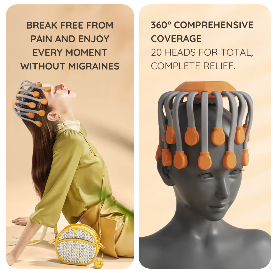 Head Massager for Migraine Relief